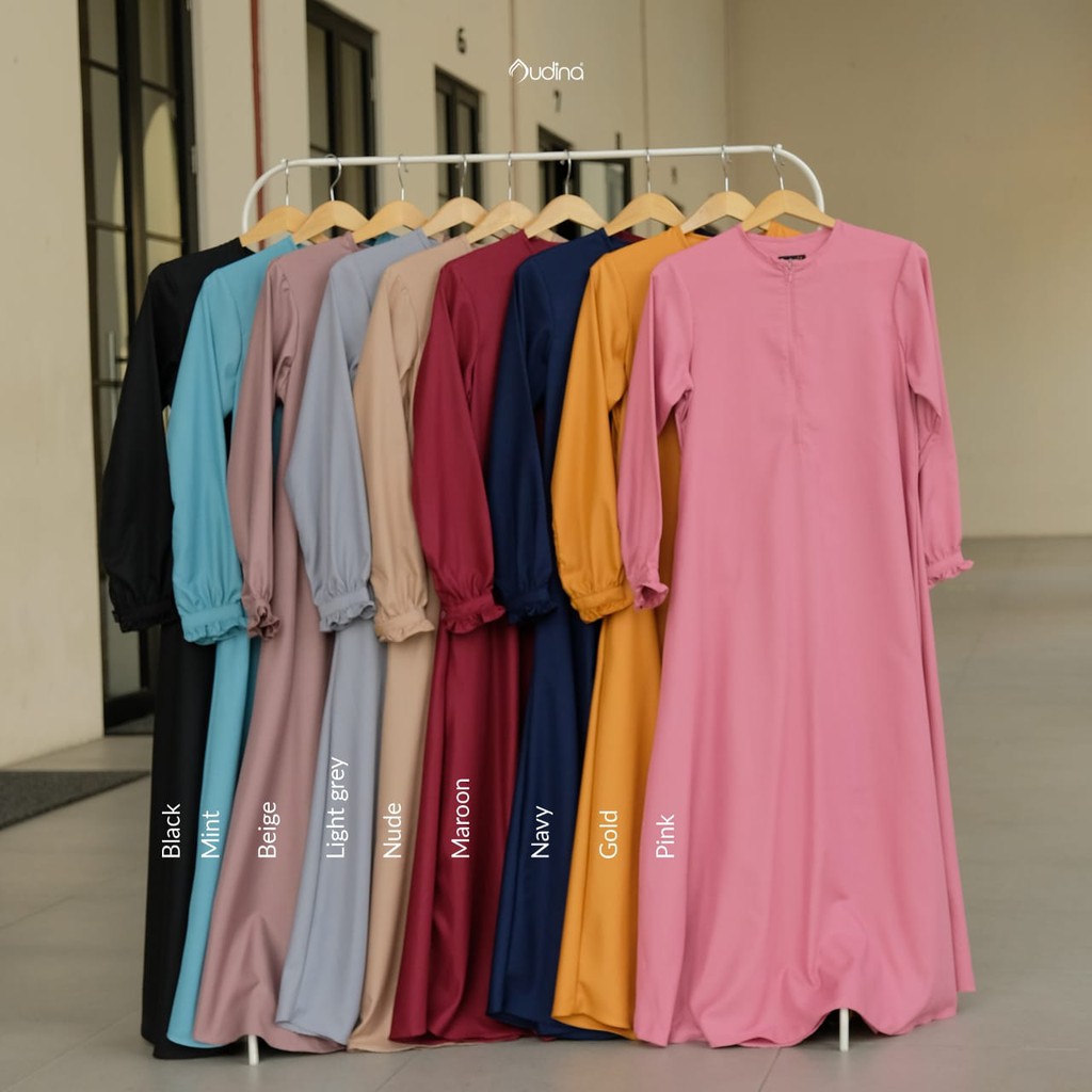 GAMIS TOYOBO POLOS BASIC - RANIA DRESS - GAMIS BUSUI POLOS