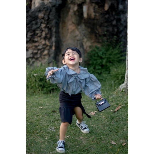 Blouse balon untuk anak usia 2-8 tahun nablfashion