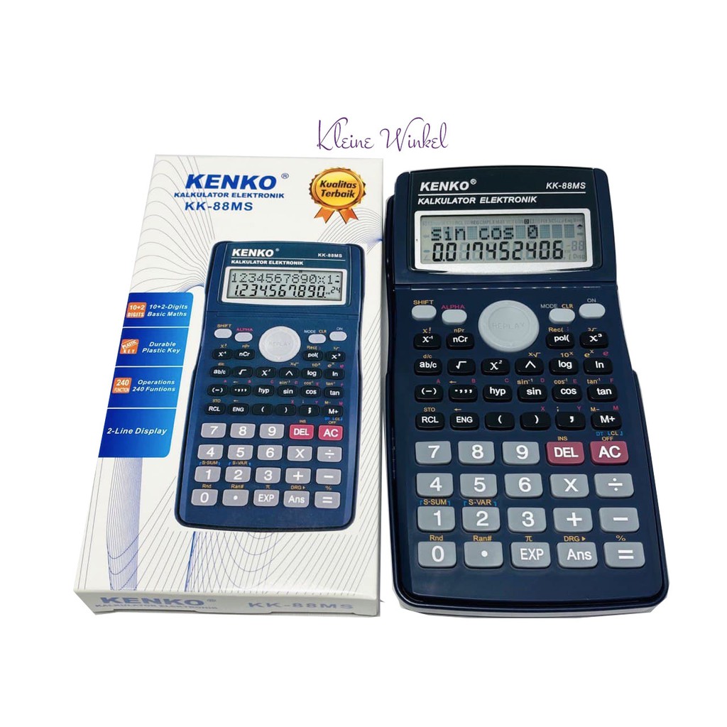 Jual Kalkulator Ilmiah/ Scientific Calculator Kenko Shopee Indonesia