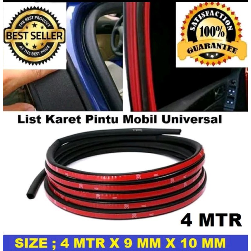 List Karet Pintu Mobil Universal