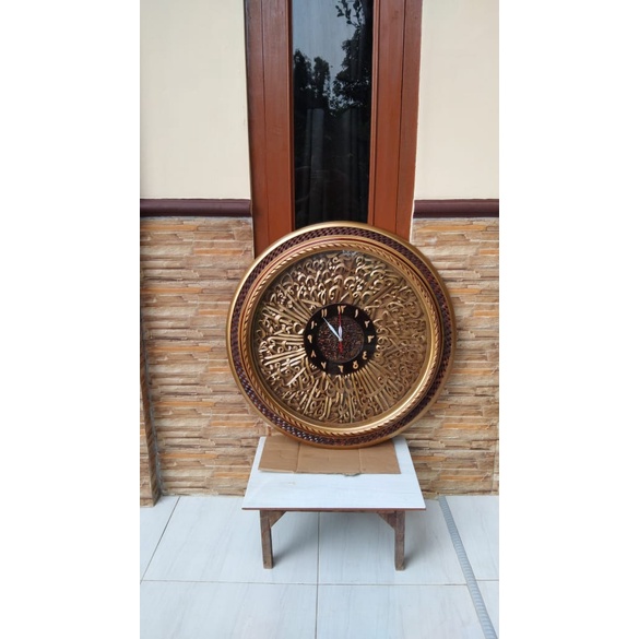 Jam Ukir Ayat Kursi 75 cm