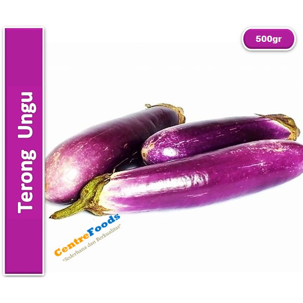 

Terong Ungu | Eggplant [ Berat 0.5kg / 500gr ]