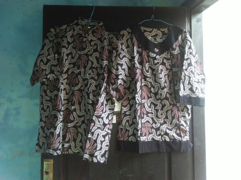 Maura Couple - Sania Ruffle Batik Couple Ori Ndoro Jowi Garansi Termurah Shopee - Batik Modern Solo