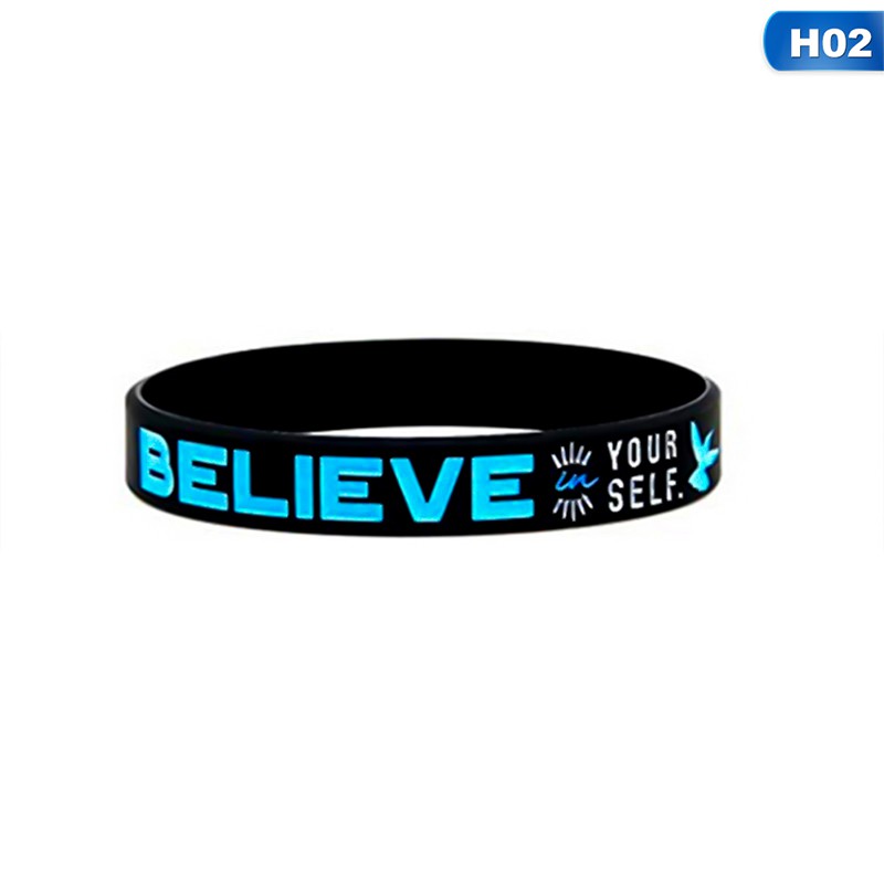 Fancyqube Gelang Karet Silikon untuk Olahraga