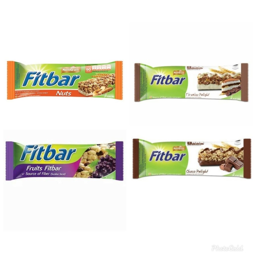 

Fitbar 22 gram Choco - Fruits - Nuts - Tiramisu - Cheese