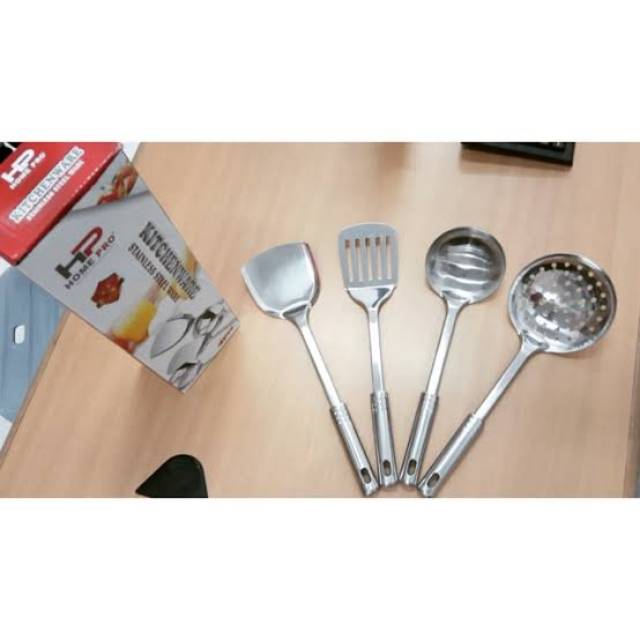 Spatula set gantung stainless