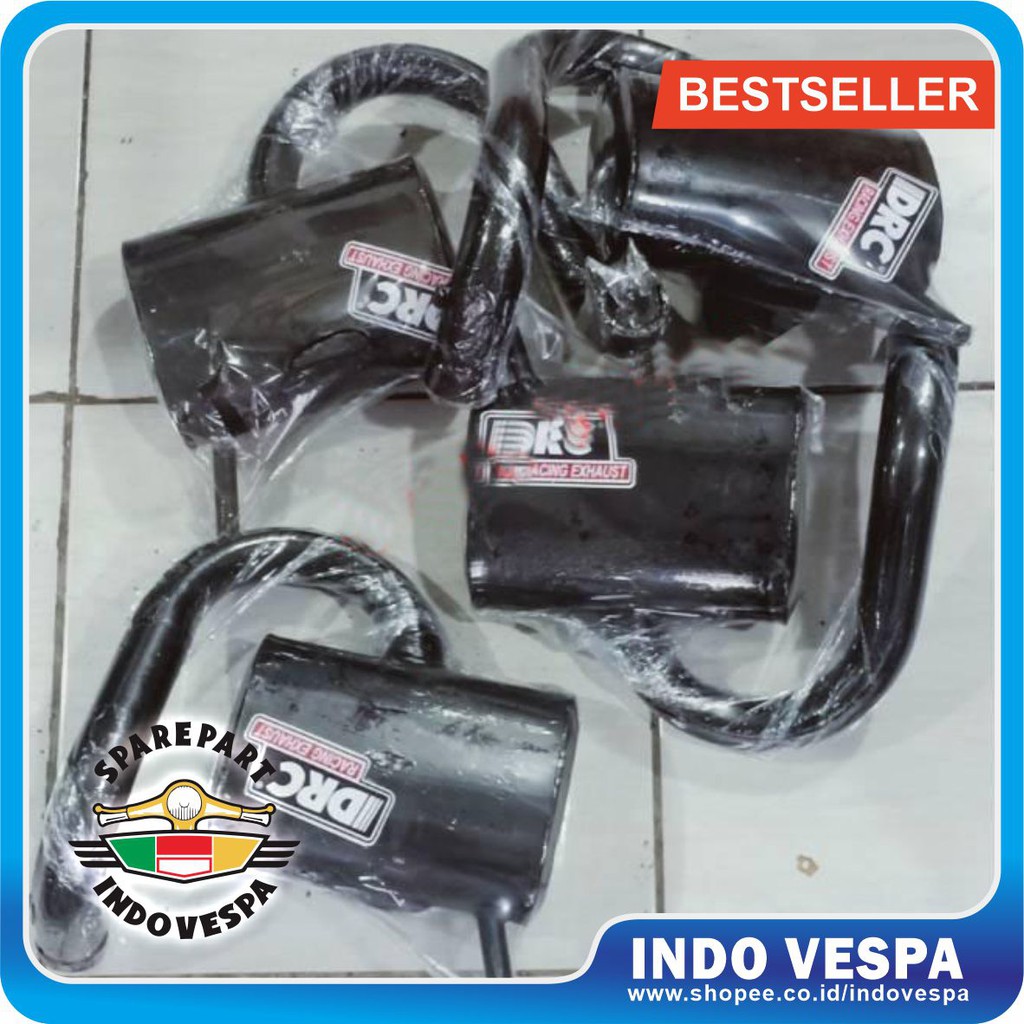 KNALPOT DRC VESPA SUPER SPRINT PX EXCEL SPARTAN PS