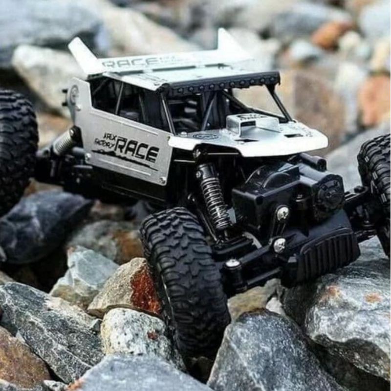 Mainan Mobil Offroad RC Monster 4WD Rock Crawler 2.4 GHz