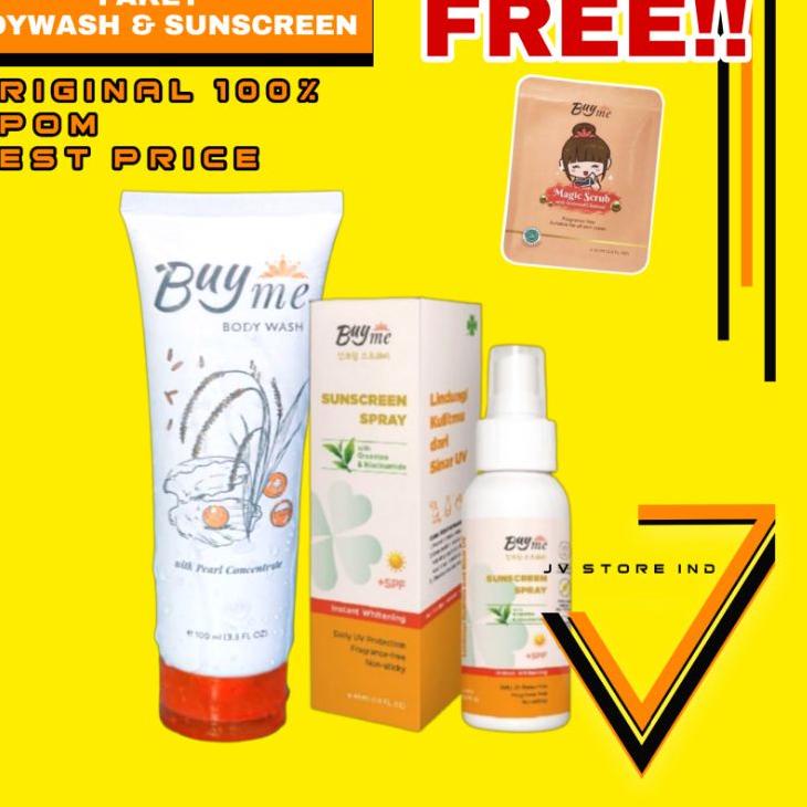 Buyme Sunscreen Body Lotion Spray Original BPOM ,,