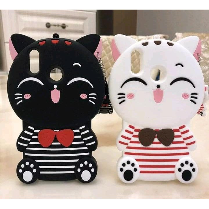 Case Hardcase Softcase Karakter 4D Mimi Cat Vivo Y66