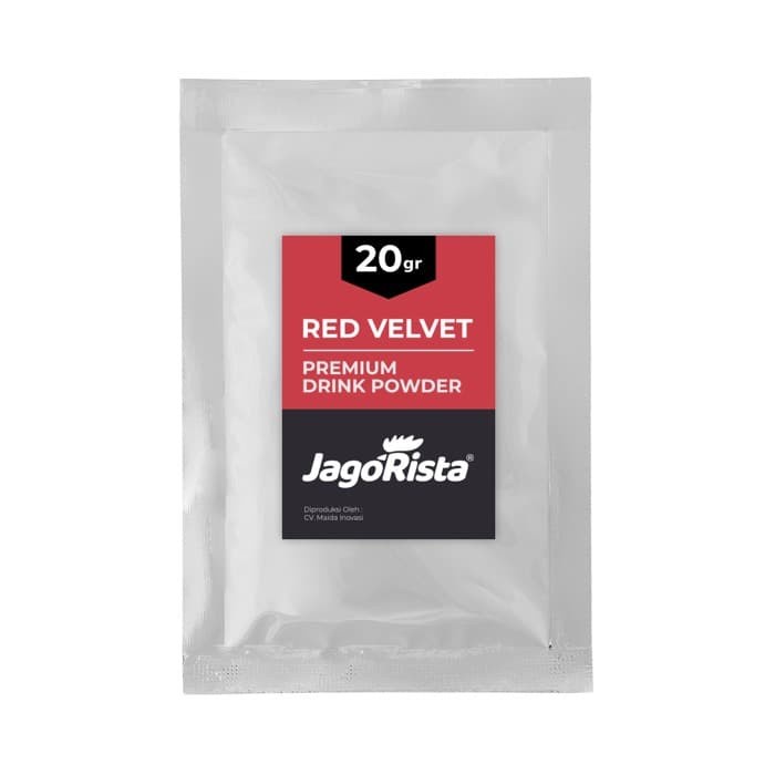 

201nhgg (Sachet) Premium Gold Red Velvet ( Bubuk Minuman / Bubble Drink Powder Ds201Fs