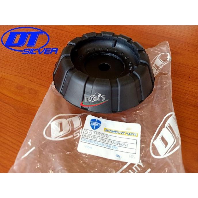 Sparepart Mobil Karet Bantalan Support Shock Breaker Ertiga Sx4 X Over 1Pcs Dt Silve New Produk Reko