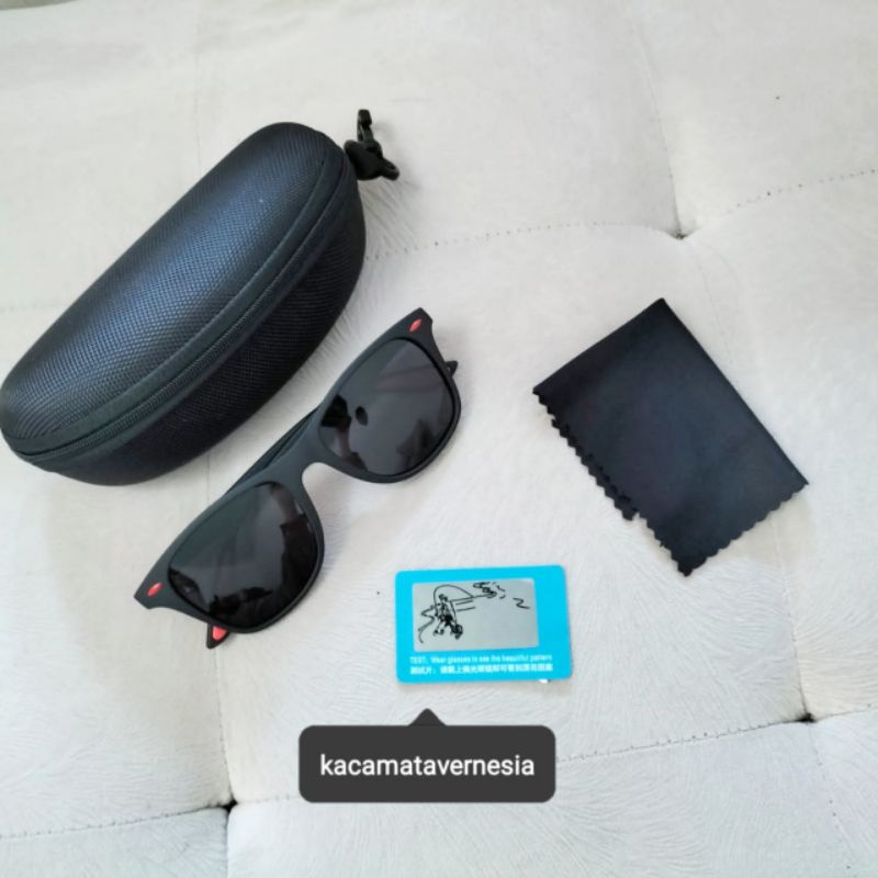 ✨ Kacamata Vernesia ✨Kacamata Polarized Pria Wanita Kacamata Hitam Kacamata Mancing Polarised
