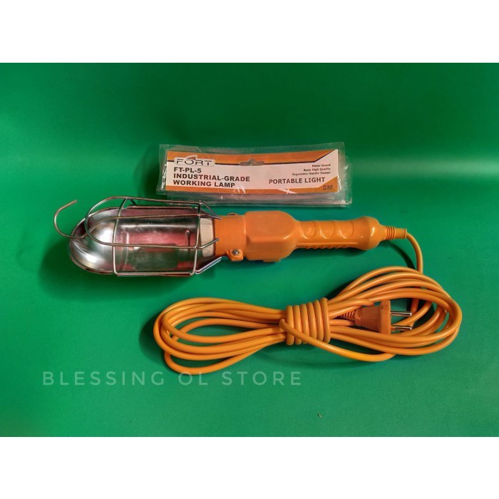 Lampu kerja / lampu gantung / lampu bengkel / lampu industri 5 METER