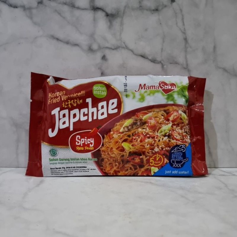 

japchae korea spicy mamasuka 111 gr