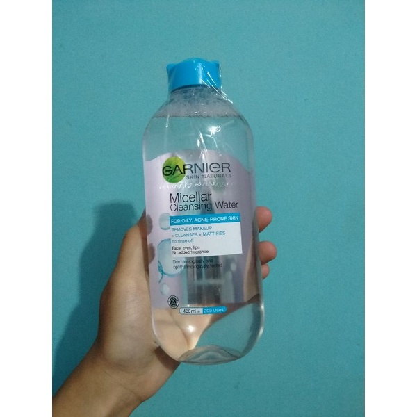 Garnier Micellar Water Biru 400ml | ORI
