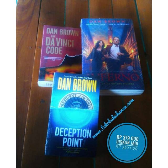 Paket Buku Dan Brown
