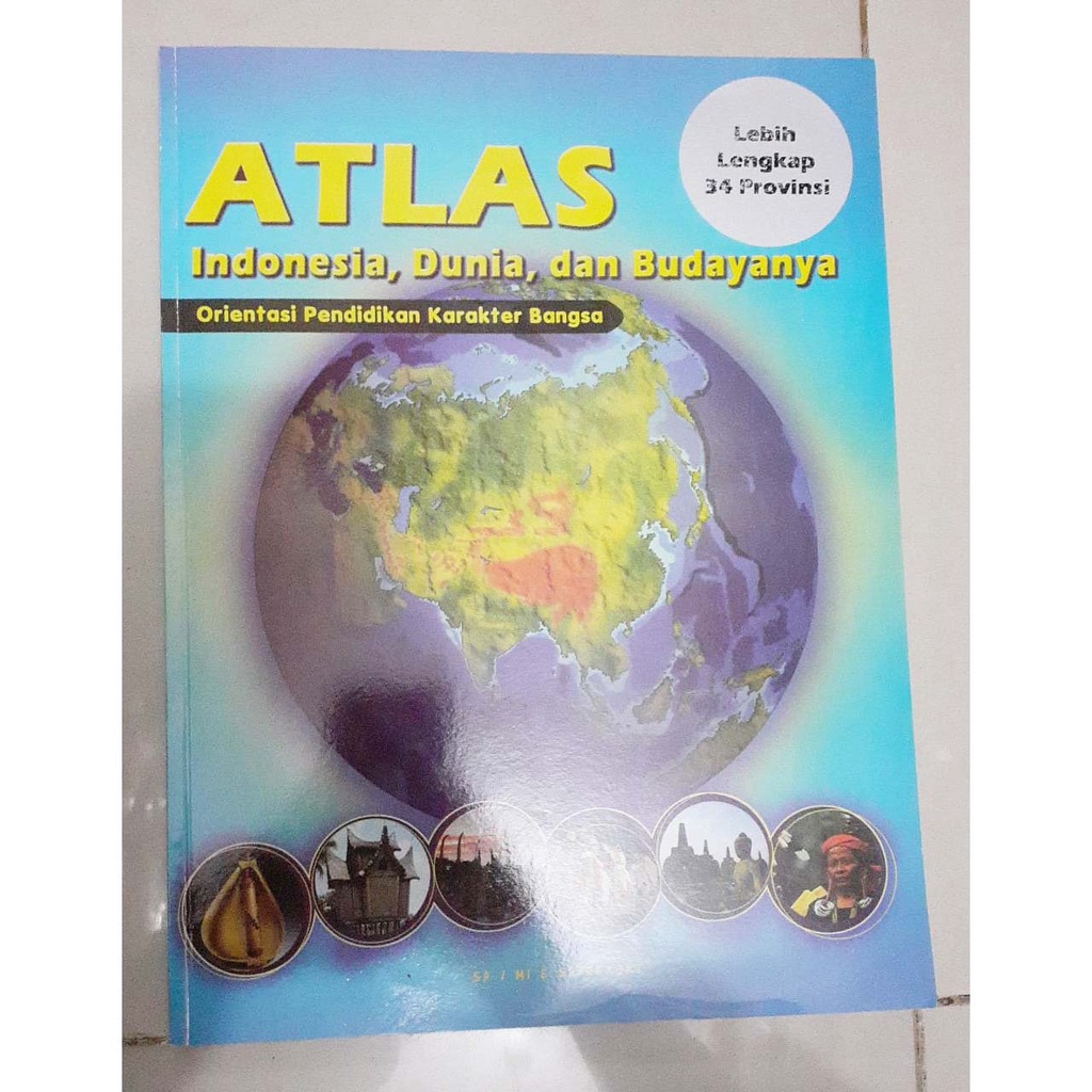 PRELOVED - Atlas Indonesia, Dunia dan Budayanya