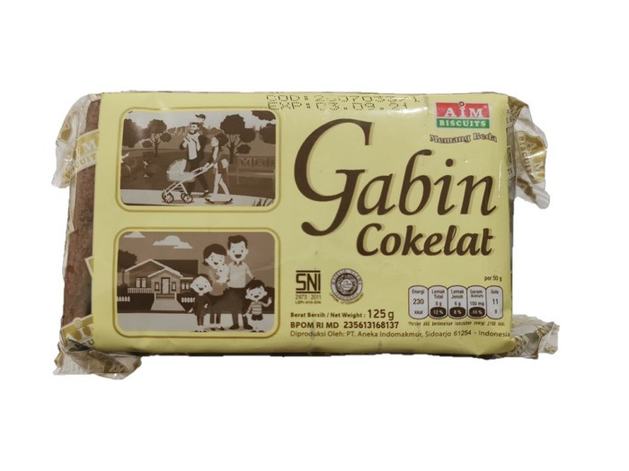 

AIM Biskuit Gabin Cokelat 125gr