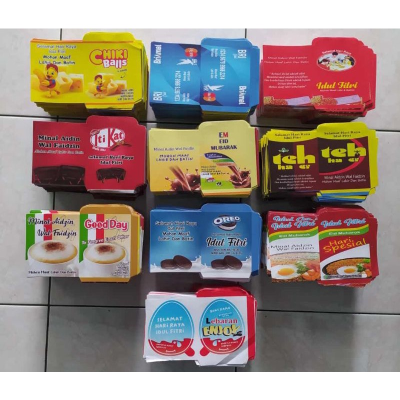 

PROMO!! Amplop Lebaran Snack Unik