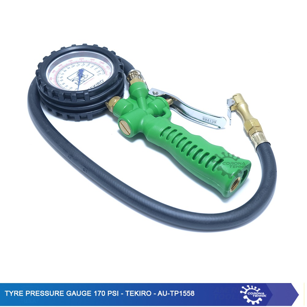 AU-TP1558 Tyre Pressure Gauge 170 Psi - Tekiro