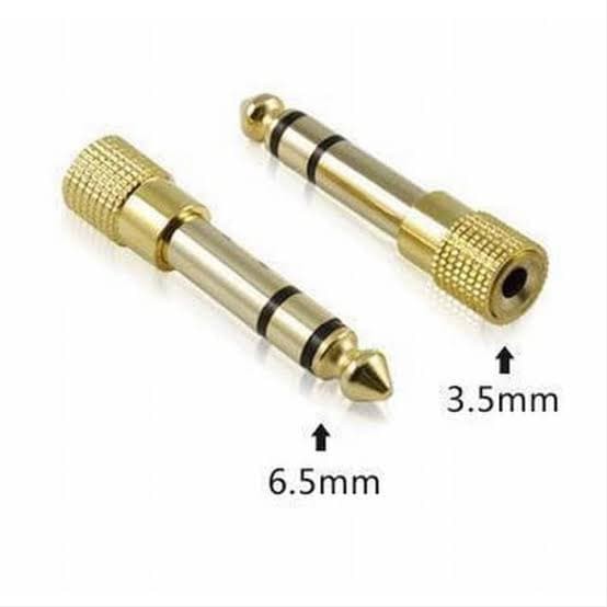 Jack Audio 6,5mm Male to 3,5 mm Female