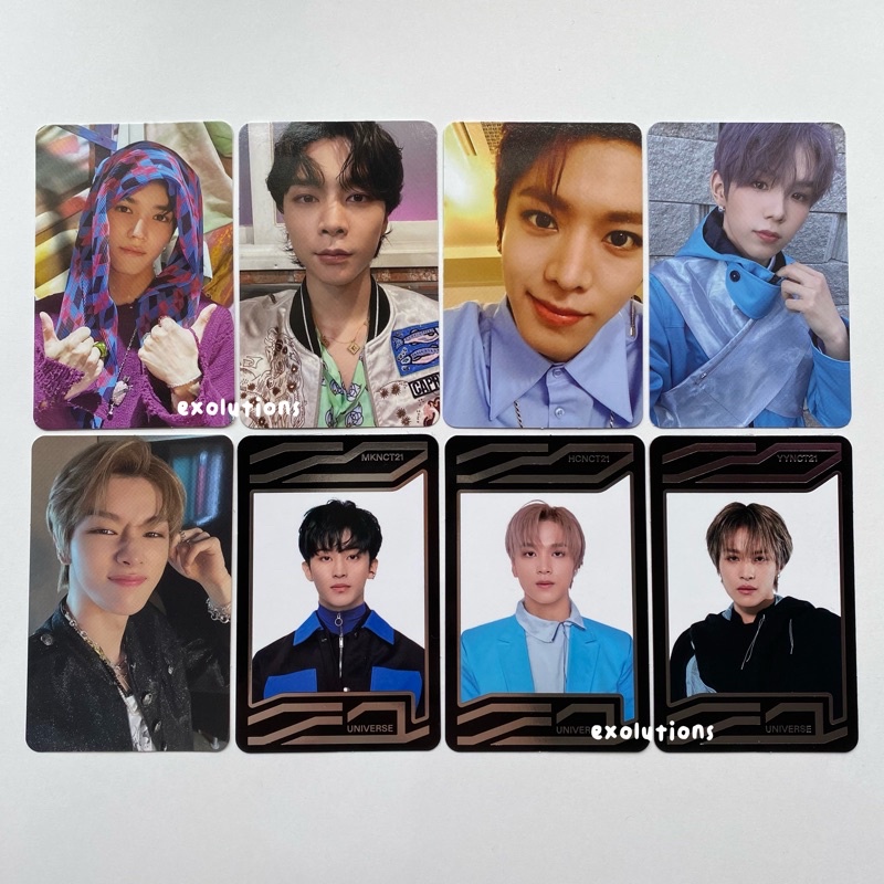 NCT Taeyong Johnny Yuta Shotaro Sungchan Mark Haechan Yangyang Official Photocard [BACA DESC‼️] PC A