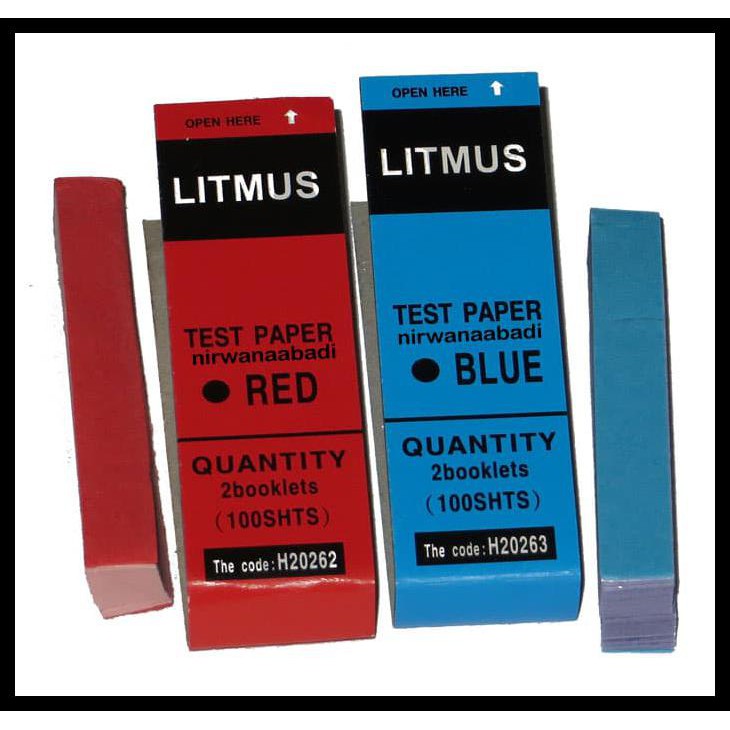

BEST SELLER Kertas Lakmus Merah Biru