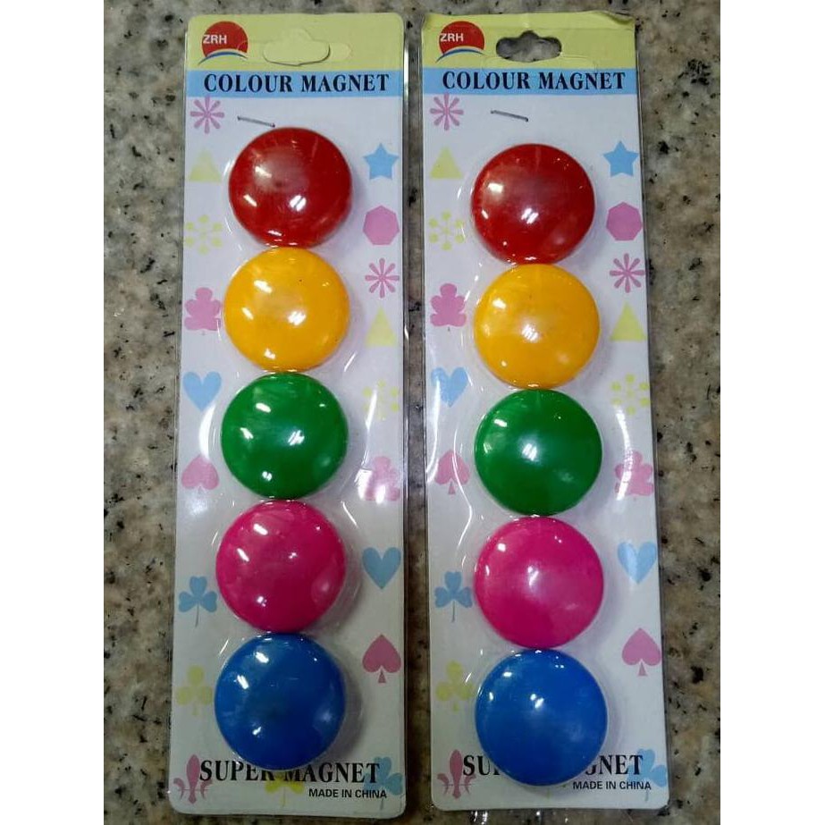 

Magnet warna bulat besar papan tulis isi banyak HARGA TERBAIK