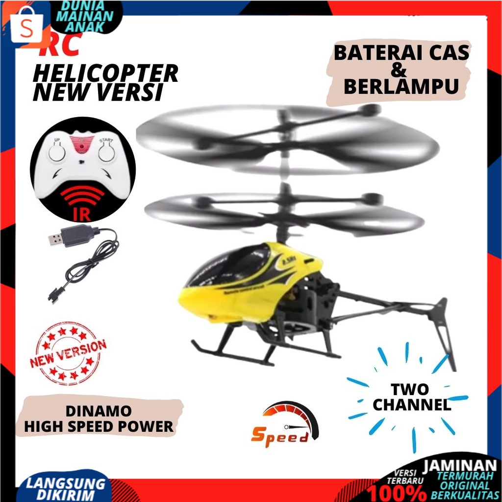 Helikopter Remote Control Mini Sensor RC Led Sensor Helicopter Terbang Dengan Cahaya Mainan bisa COD