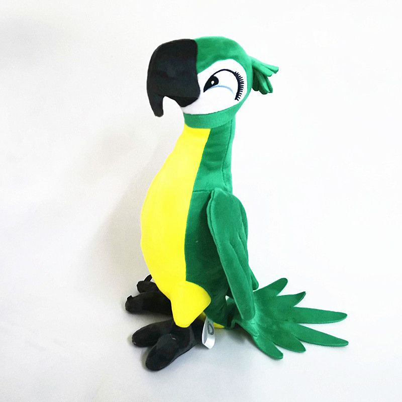 Ready Stock 30cm Rio Movie Plush Toy Parrot Bird Stuffed Animal Doll Soft for Kid Gift Toys