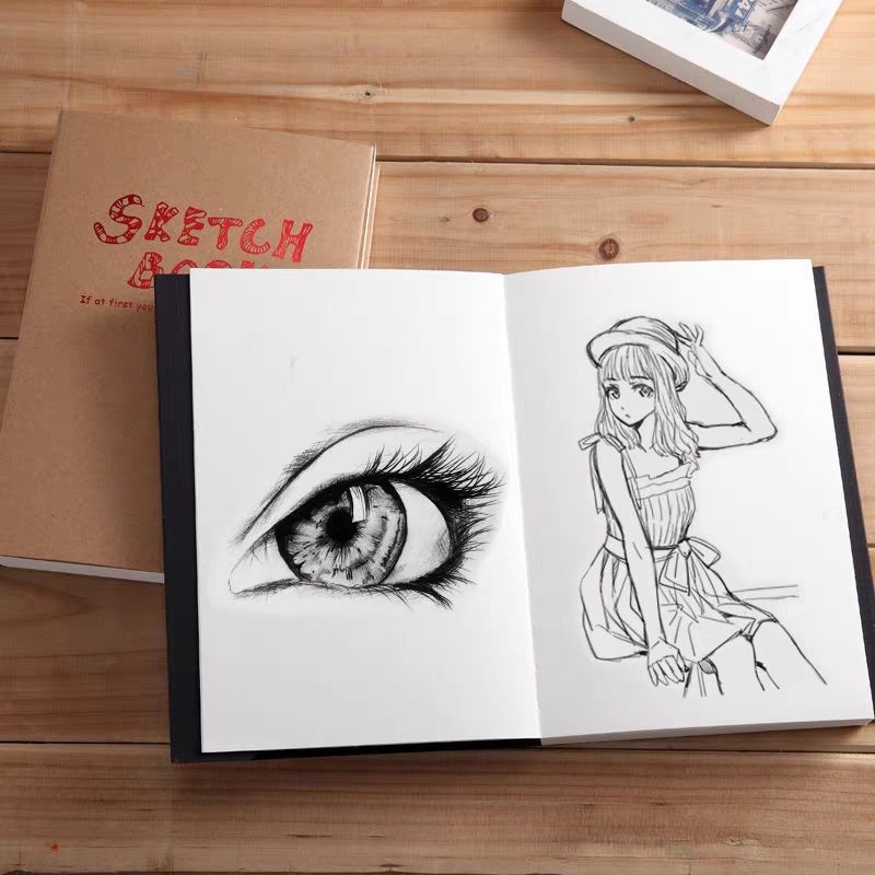 

Adn POTENTATE Sketchbook A5 100gsm 120 lembar Soft Cover
