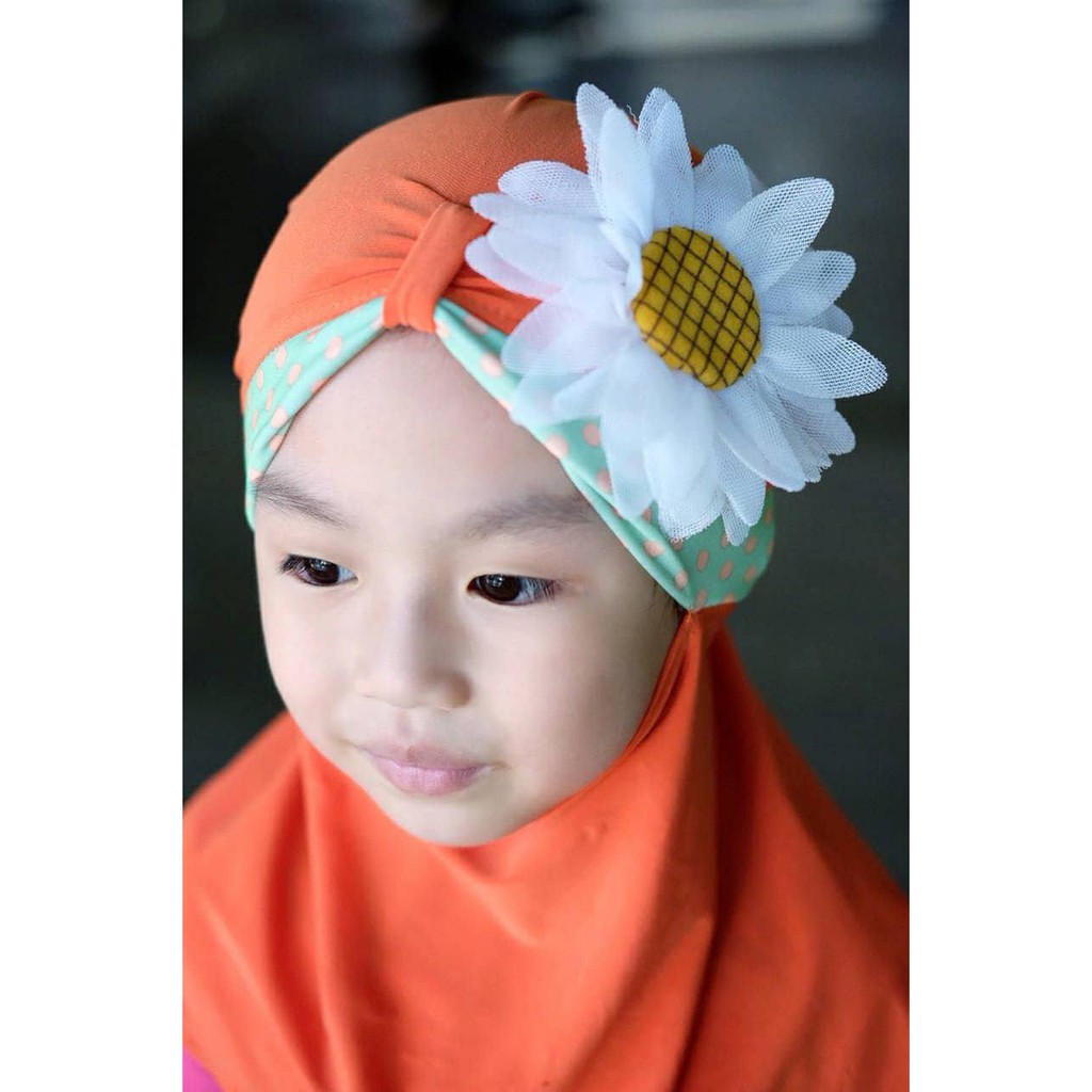 Hijab Instant Anak Cewek Pretty Floral