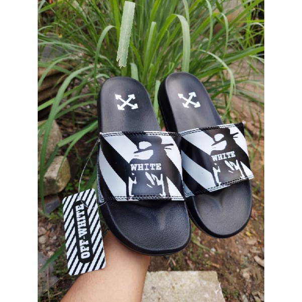 Sandal Slide Off-White X Blaster | Sendal Off-White Pria Wanita Terbaru