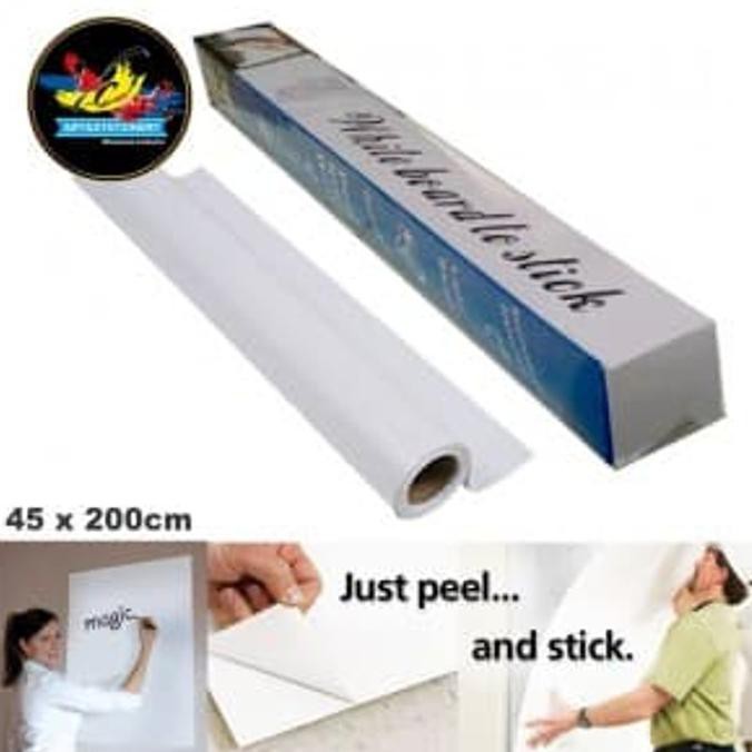 

WALLPAPER STICKER BLACK BOARD WHITE BOARD GREEN BOARD PAPAN TULIS - WHITEBOARD