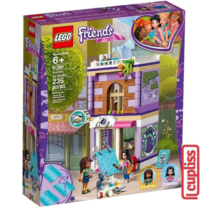 lego friends emma's art studio