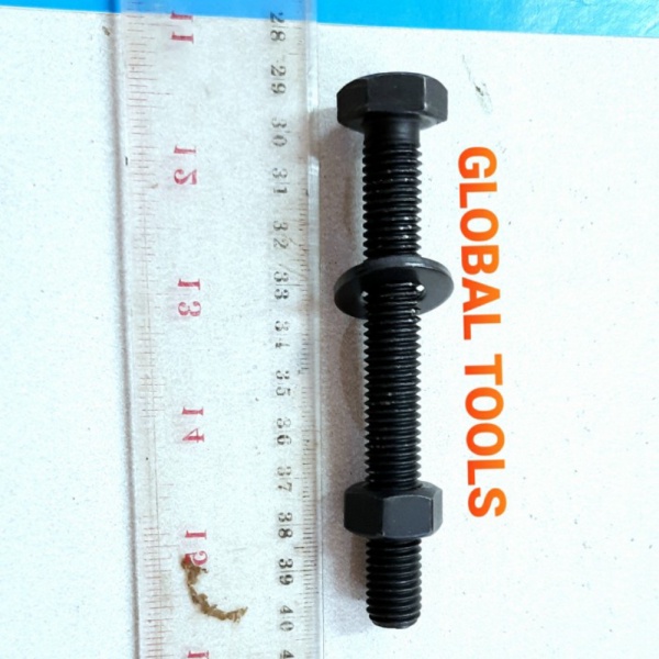 Stock Baru  baut mur baja Full drat m12 x 100 baut grade 8.8 baut mur grid 8 murah Tools global