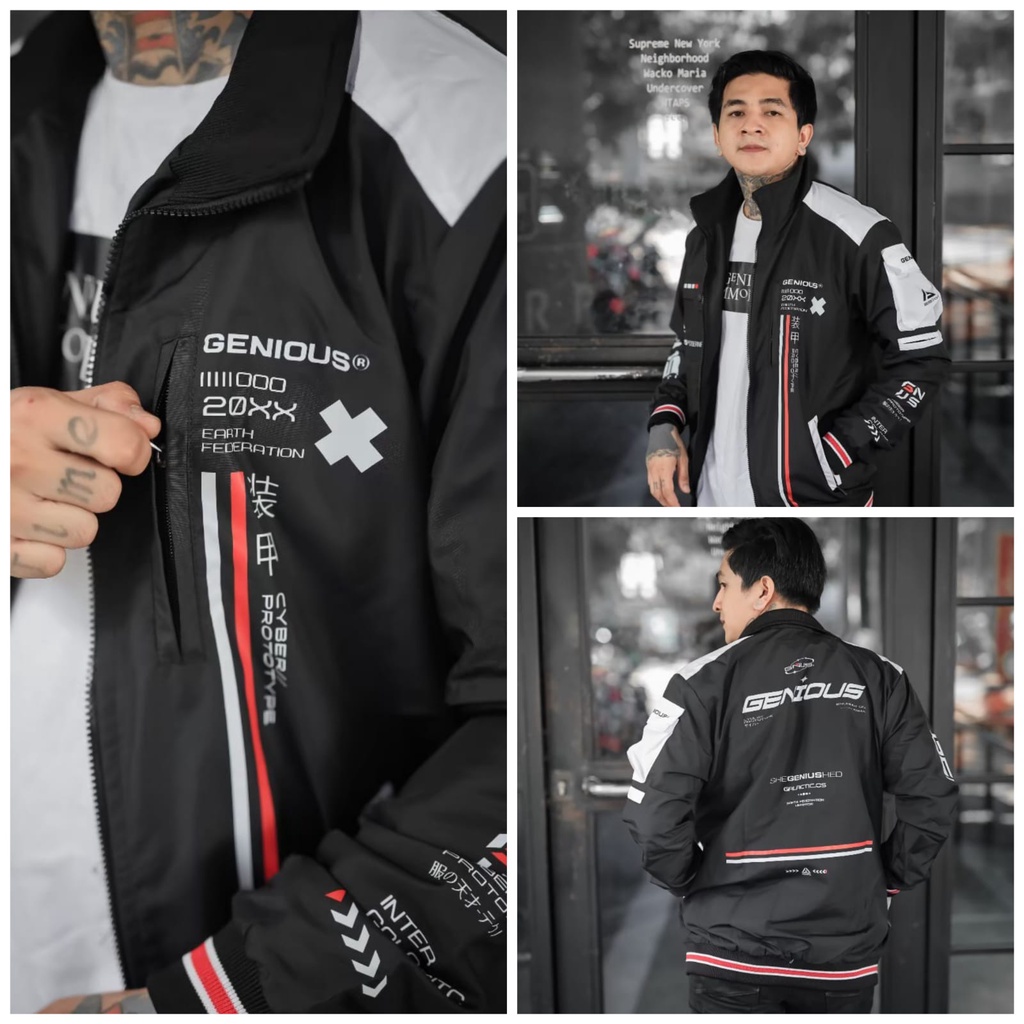 Jaket Baseball Pria - Jaket Bomber  / Jaket Parasut