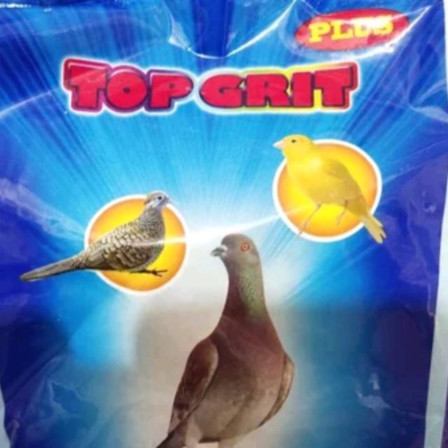Top grit asinan suplemen pakan burung darah kenari  love bird  perkutut