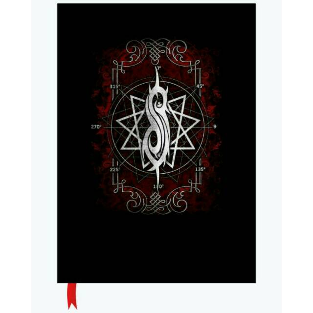

Buku tulis dan catatan cocok buat kuliah keren (agenda, polos, garis) - Book of Rock - Slipknot