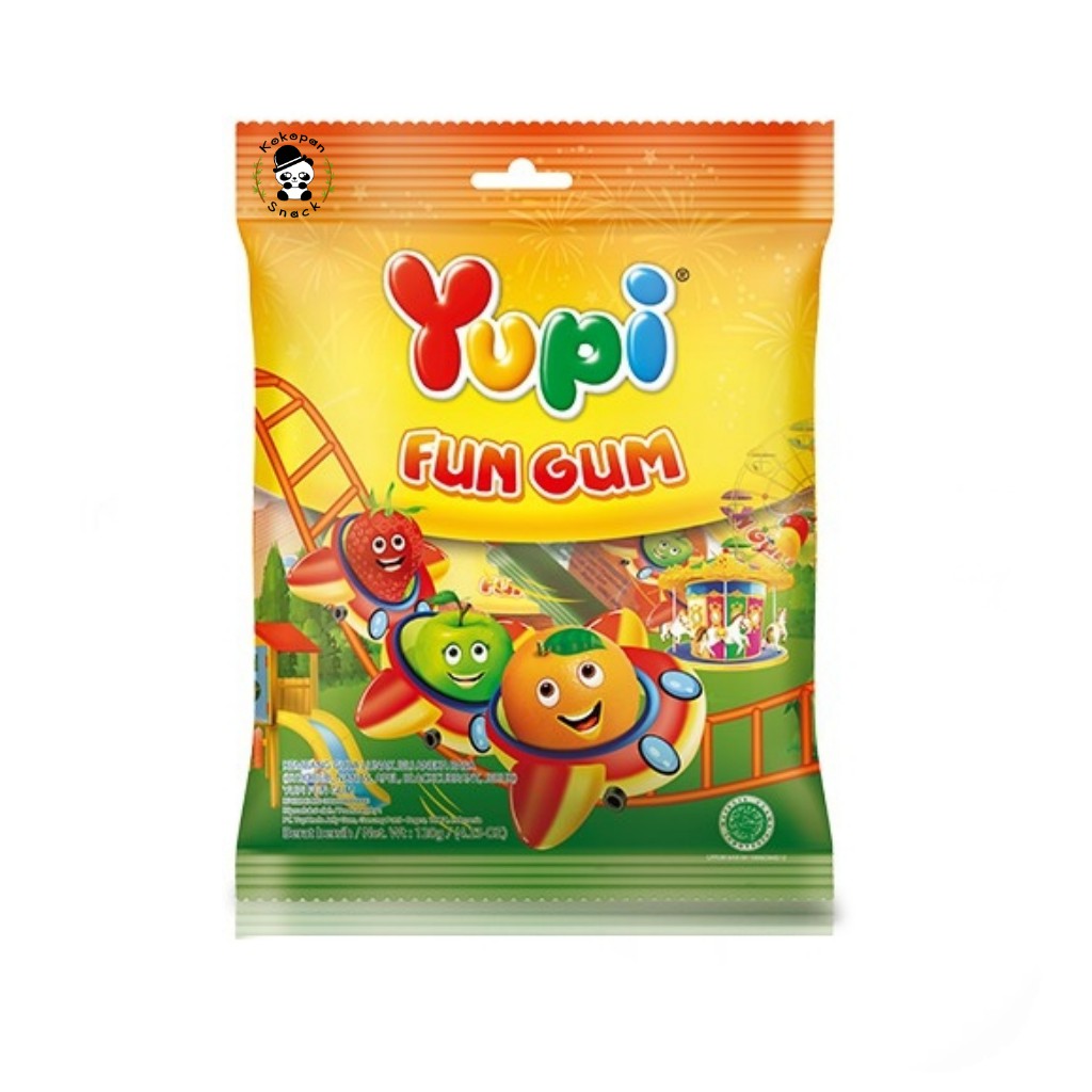 YUPI FUN GUM HANGING BAG 120 GR