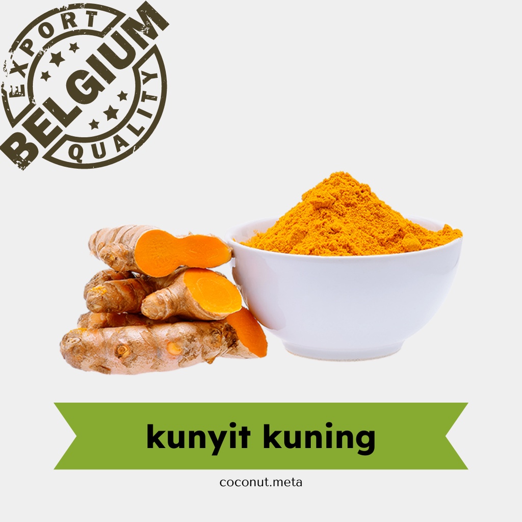 

Kunyit Kuning 500gr / Curcuma by Coconut Meta