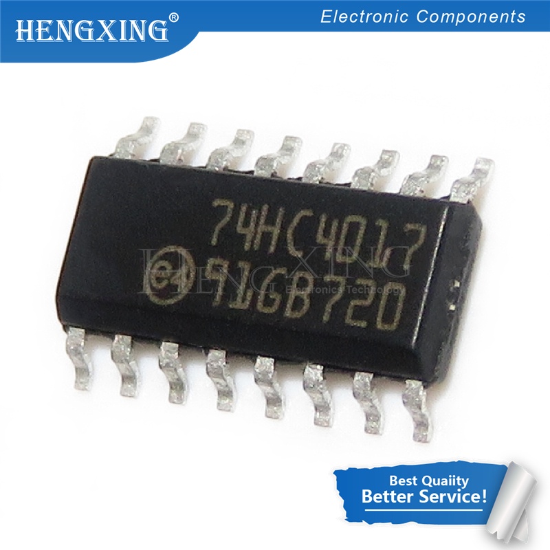 100pcs Ic 74HC4017D 74HC4017 SOP-16 SOP16