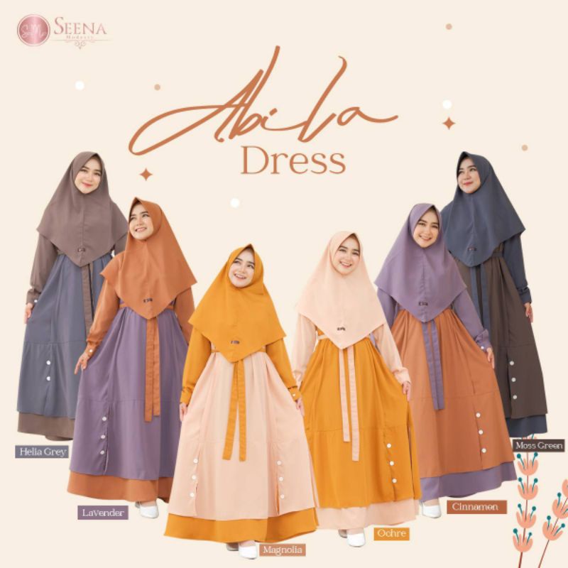Abila Dress By Seena Modesty