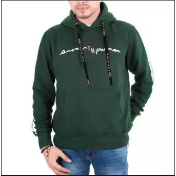 (Bisa COD) SWEATER PRIA/WANITA DEAS OFF WHITE SWEATER HOODIE BAHAN FLEECE | HOODIE TERLARIS-3