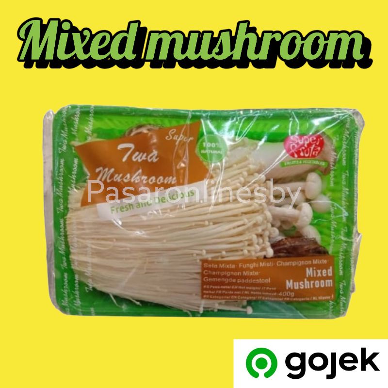 

Mixed mushroom/Jamur mix pack