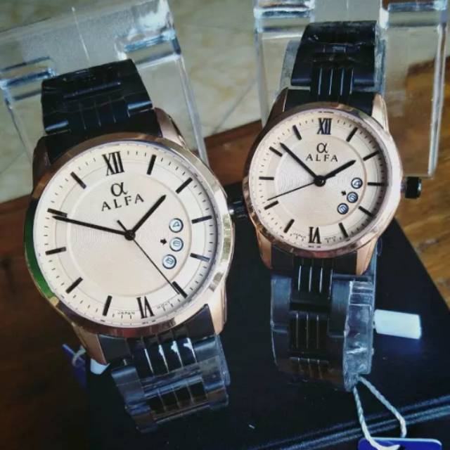 Couple jam tangan Alfa