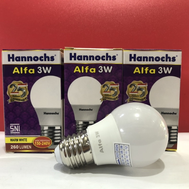 Jual Lampu Led W Hannochs Alfa Warm White Shopee Indonesia