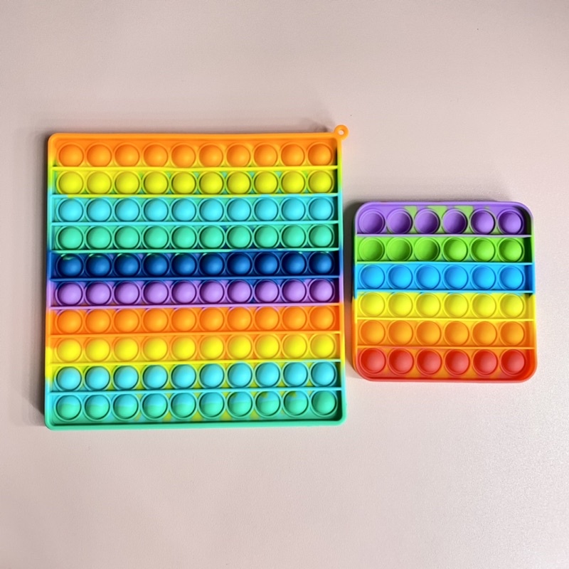 POP IT Fidget Toy mainan untuk penghilang stres pada anak Push bubble toy READY-1