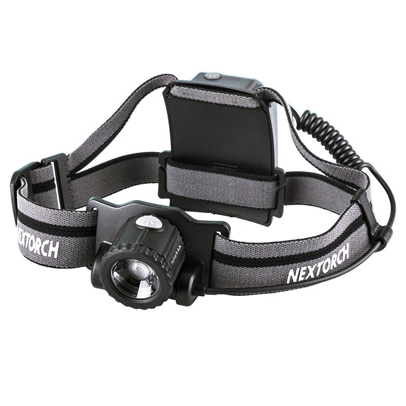 NEXTORCH MyStar R AA Headlamp Senter Kepala LED Osram P9 600 Lumens - Black